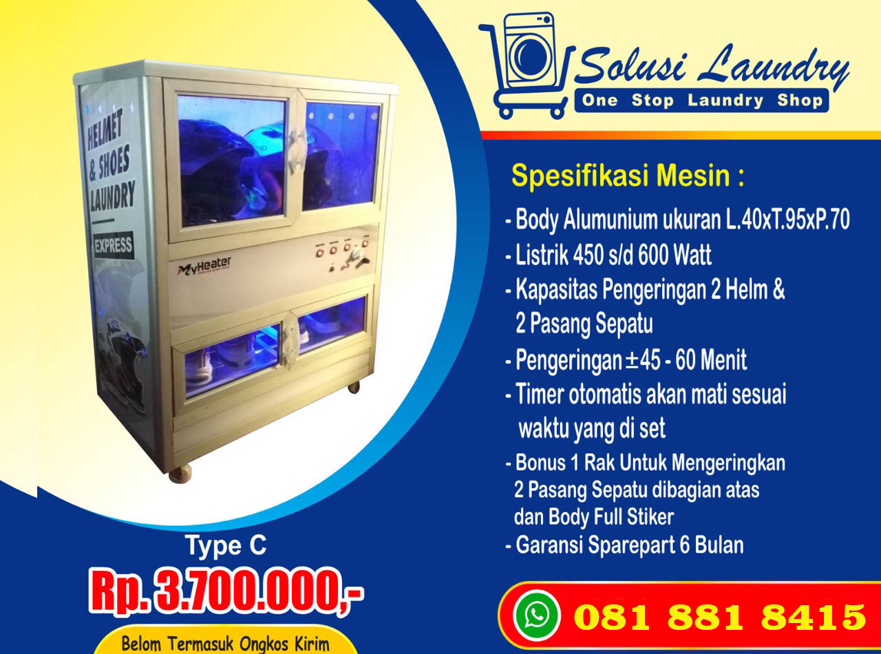 Mesin Pengering Sepatu dan Helm Type C